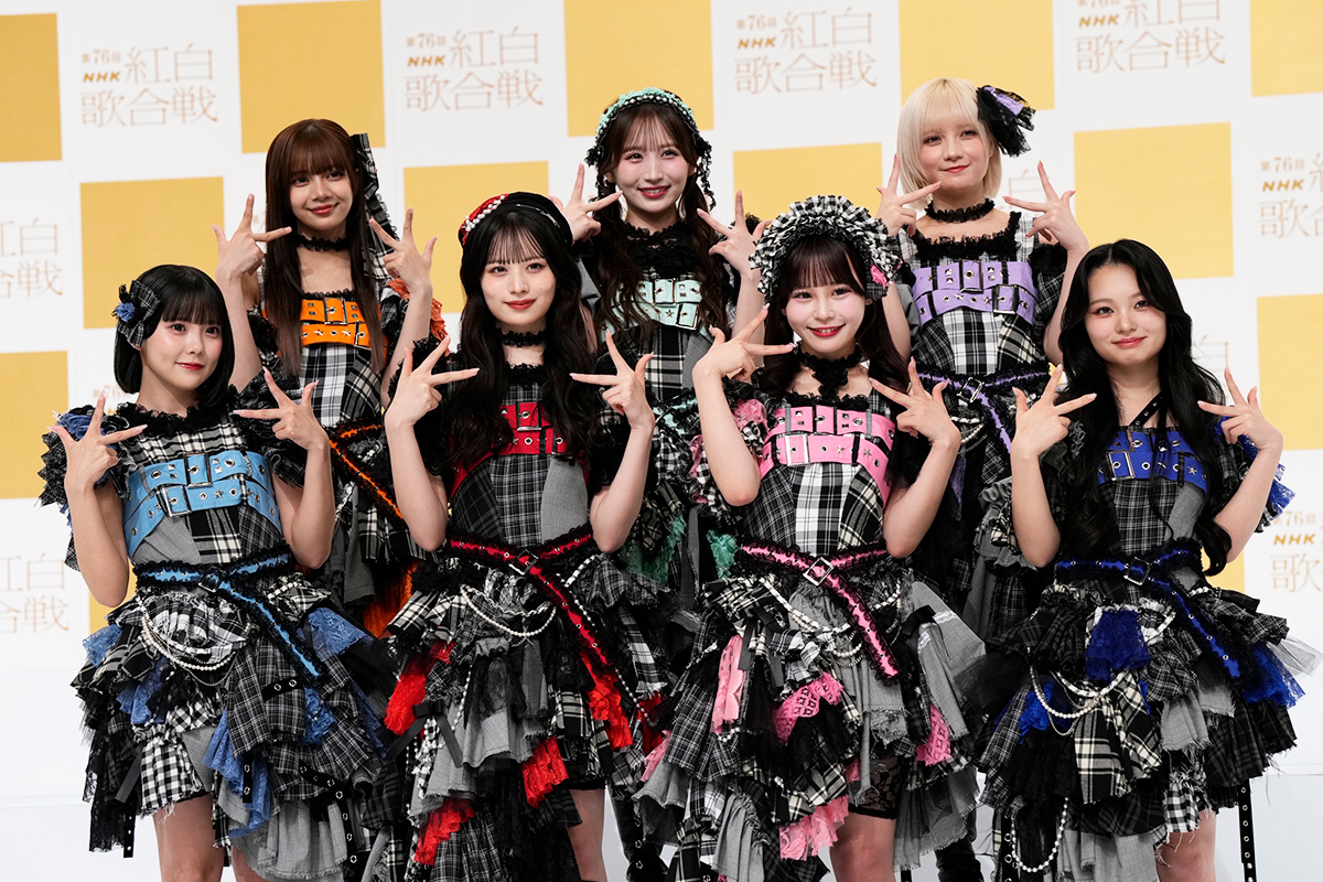 紅白初出場のCANDY TUNE「“倍倍”に頑張っていきたい」　先輩・FRUITS ZIPPERと出演