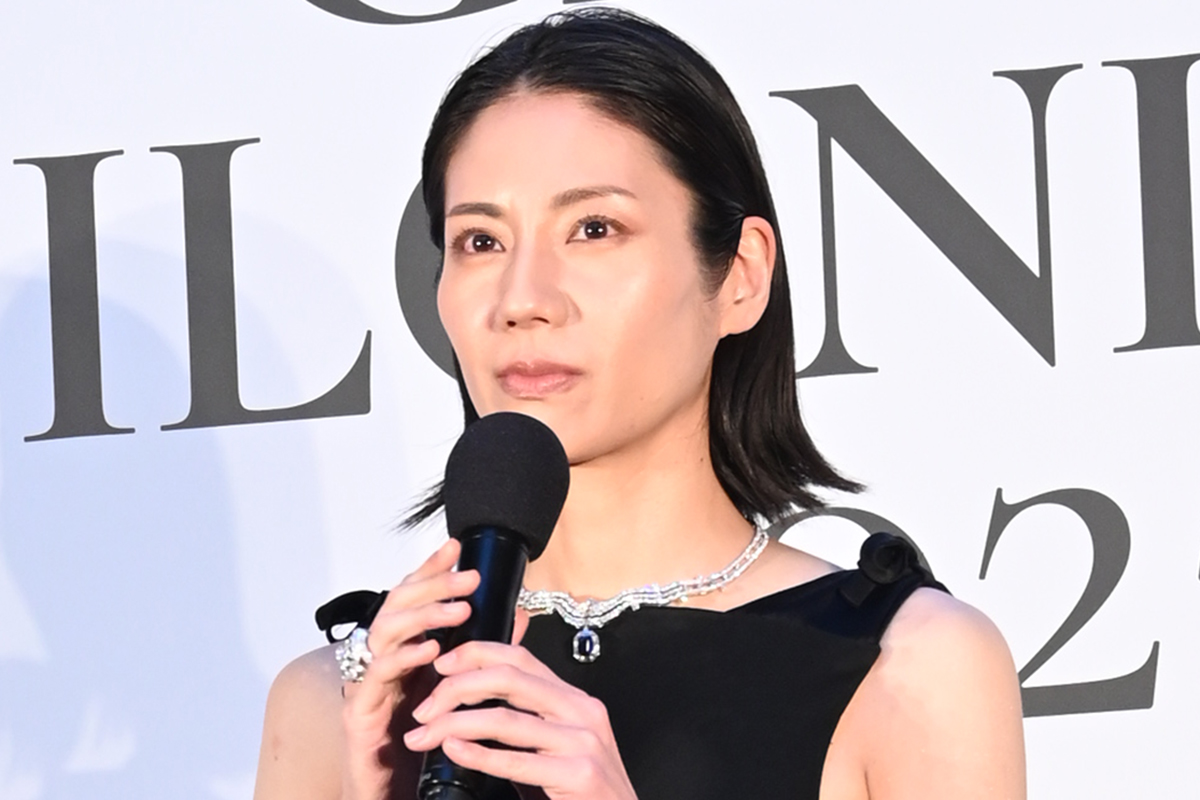松下奈緒、総額3.5億円ジュエリーをまとい銀座に登場「こんなハイジュエリーをつける機会もなかなかない」