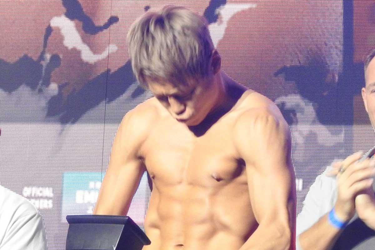 【ONE】“難敵”カナダ戦士と再起戦の武尊　CEOとセキュリティーが制止のバチバチフェイスオフ　約16秒間にらみ合いで覚悟