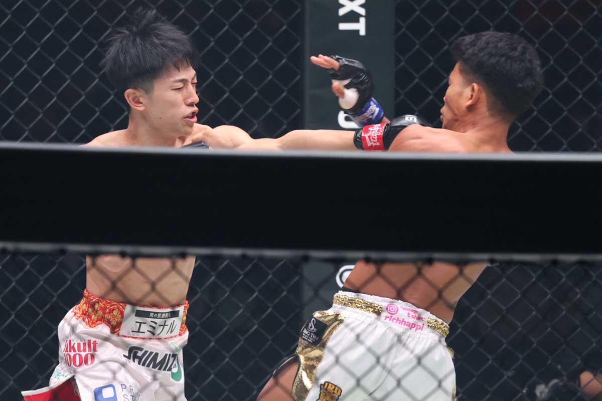 日本人として初めてONEムエタイのベルトを獲得した【写真:山口比佐夫】