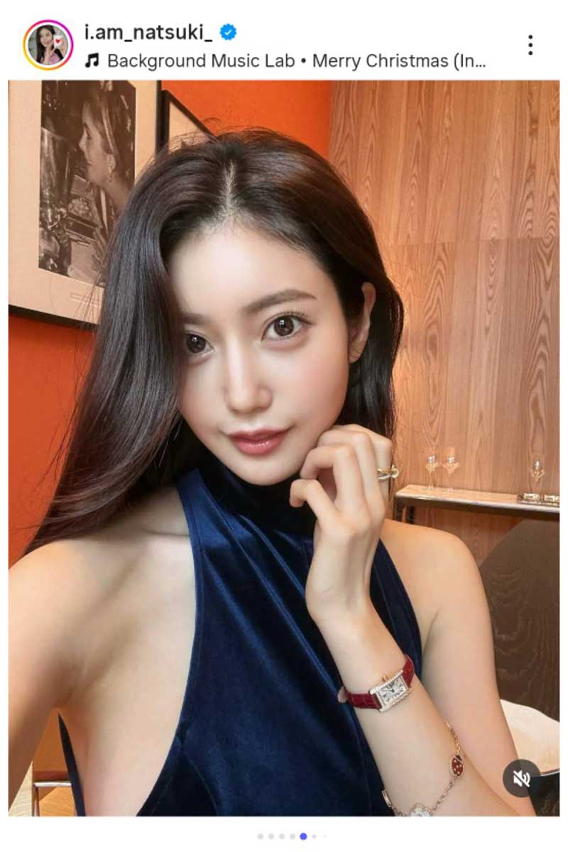 阿部なつき【写真:インスタグラム(@i.am_natsuki_)より】