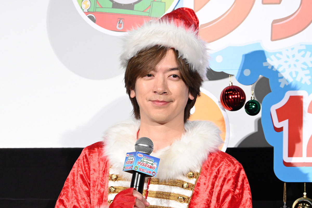 完成披露上映会に登壇したDAIGO【写真：ENCOUNT編集部】