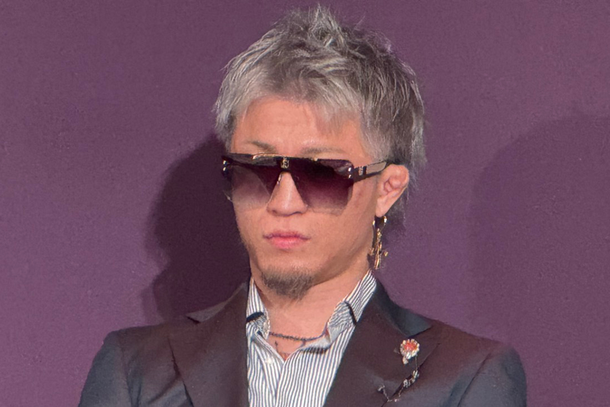 記者会見に出席したジョリー【写真：ENCOUNT編集部】