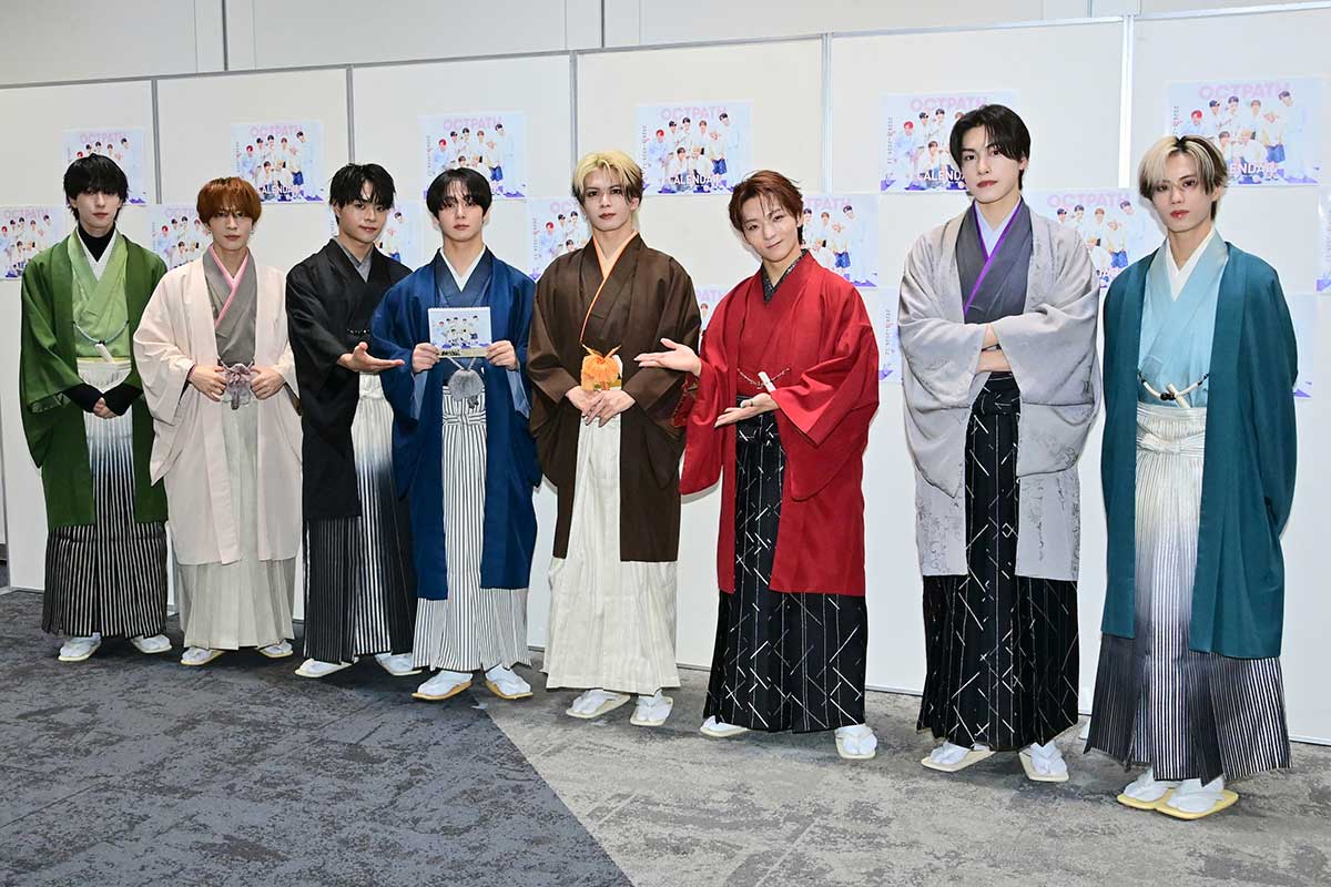 OCTPATH、初カレンダーは200点　古瀬直輝は「めくるたびにイケメンが出てくる」と自画自賛