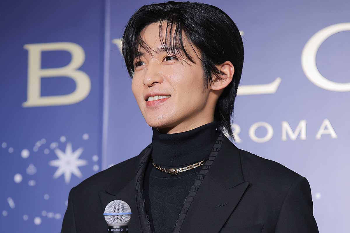 イベントに登壇したSnow Manの目黒蓮【写真：ENCOUNT編集部】