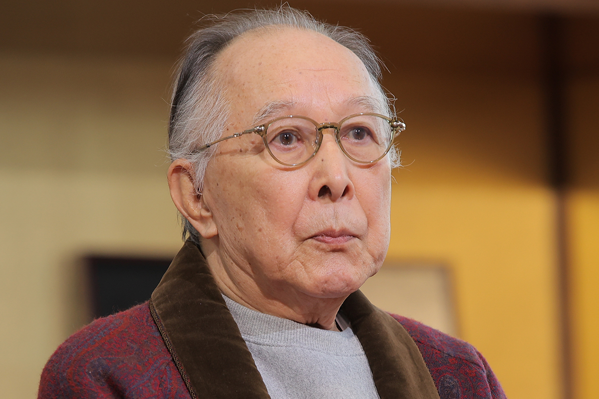 橋爪功【写真：ENCOUNT編集部】