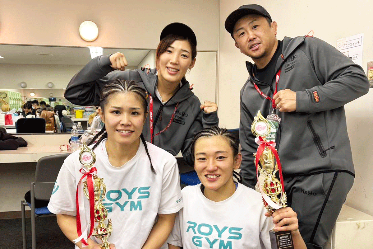 2年ぶりの勝利を収めた竹林エル（右下）【写真：提供写真】