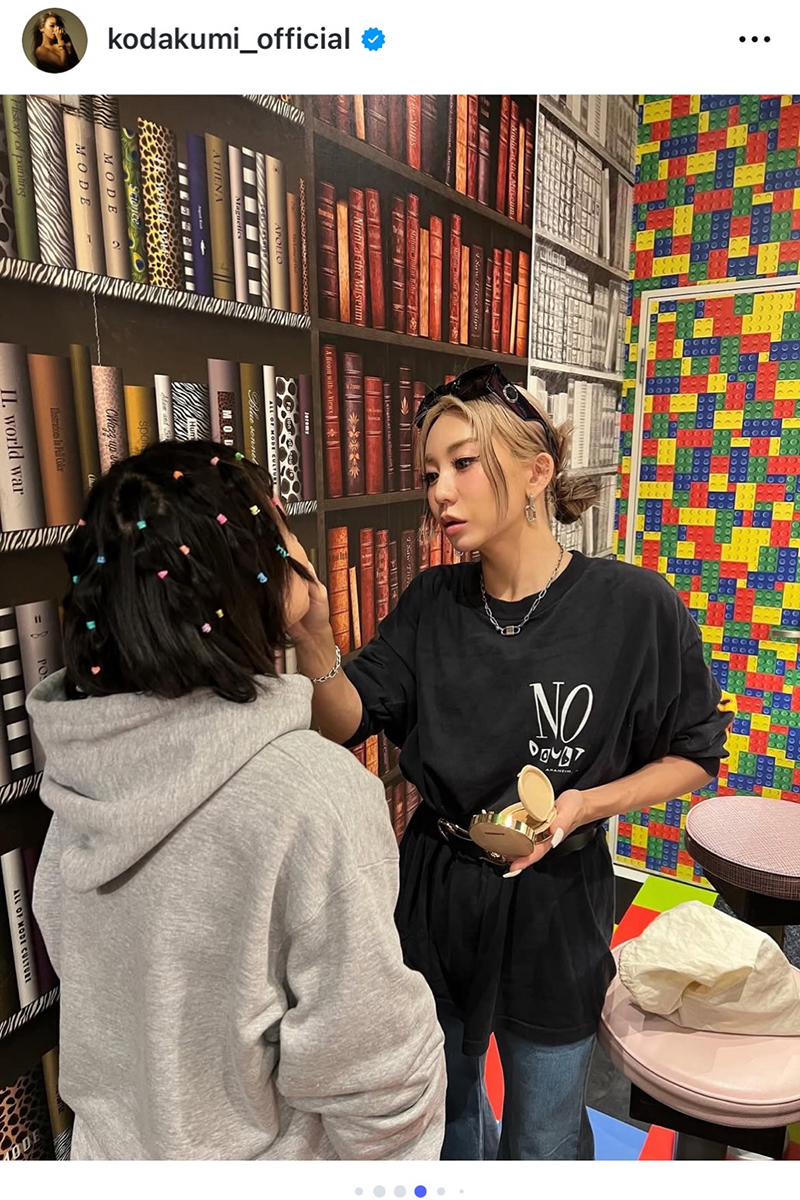 倖田來未の実際の投稿【写真:インスタグラム(@kodakumi_official)より】