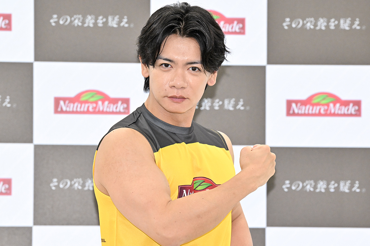 イベントに出席したマヂカルラブリーの野田クリスタル【写真：ENCOUNT編集部】