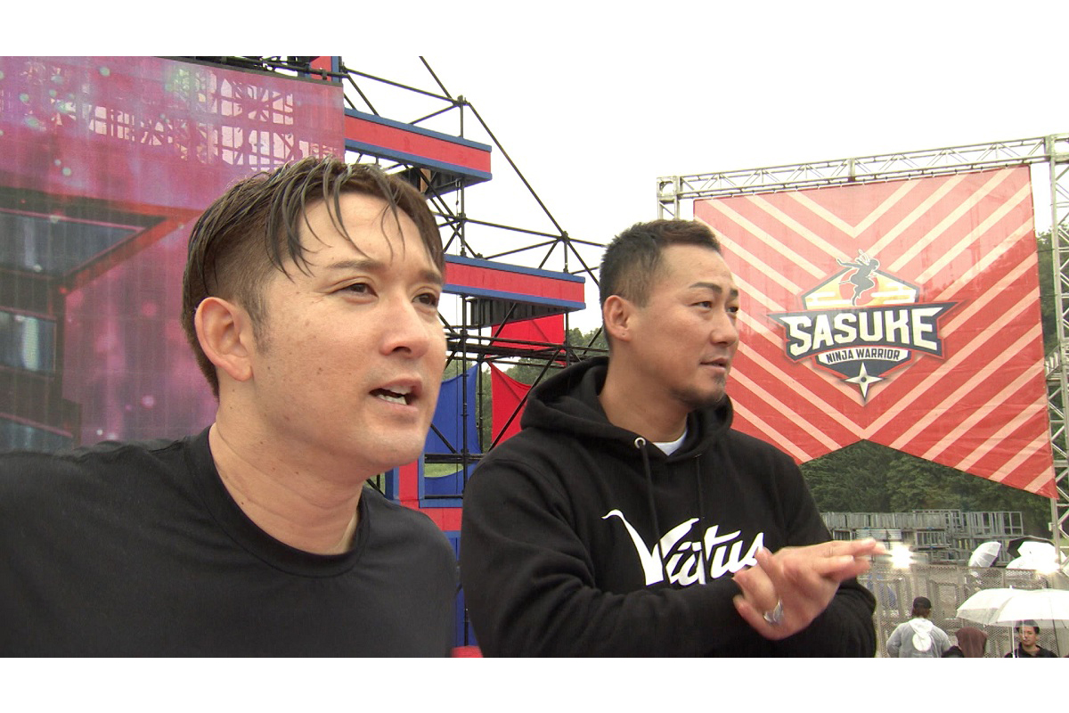 『SASUKE2025～第43回大会～』に出演する杉谷拳士氏（左）と中田翔氏【写真：(C)TBS】