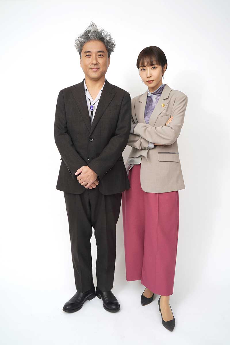 新バディとなるムロツヨシ（左）と木南晴夏【写真：(C)フジテレビ】