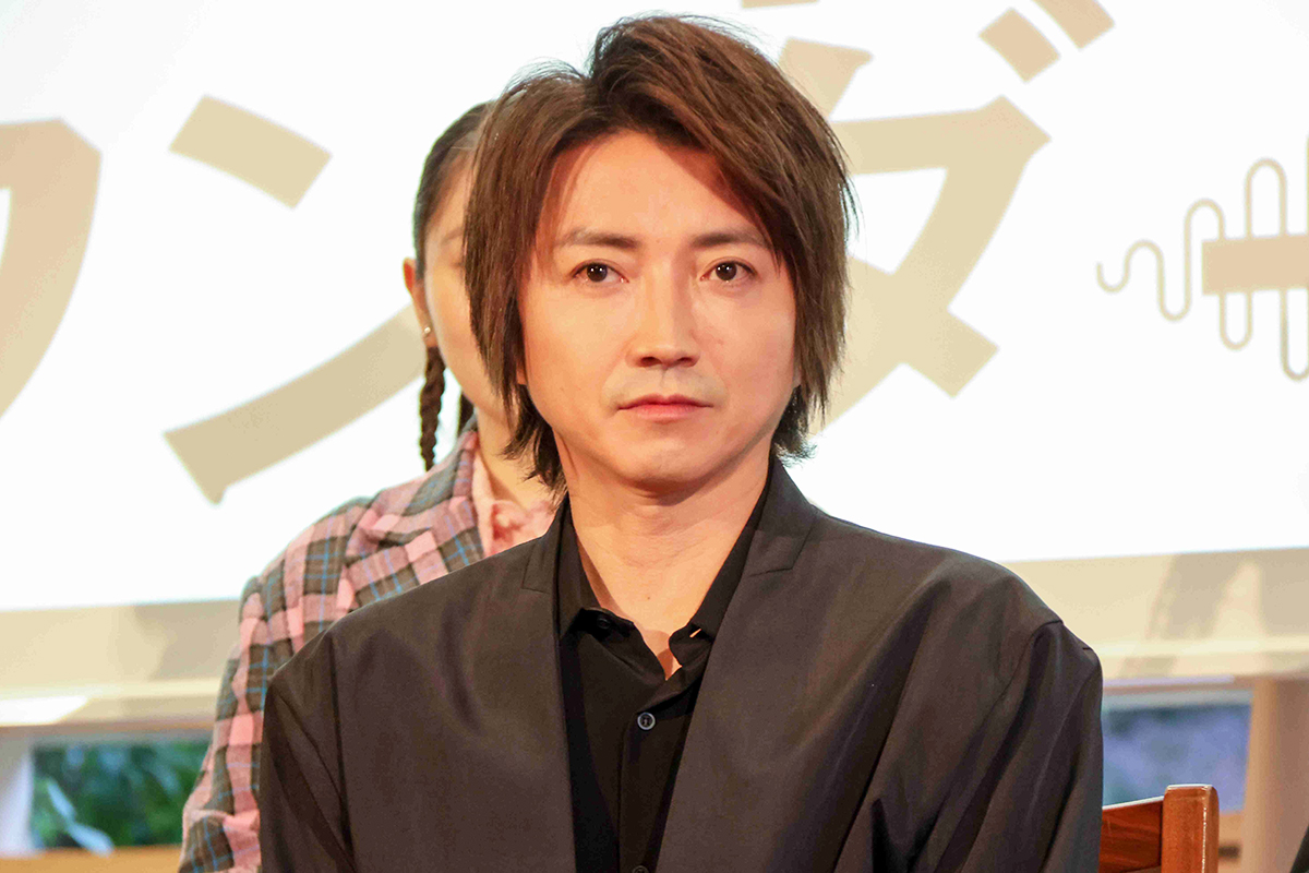 イベントに出席した藤原竜也【写真：ENCOUNT編集部】