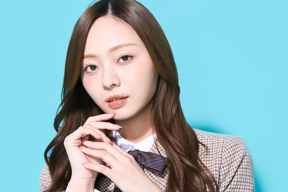 『with』の専属モデルも務めている【写真:矢口亨】