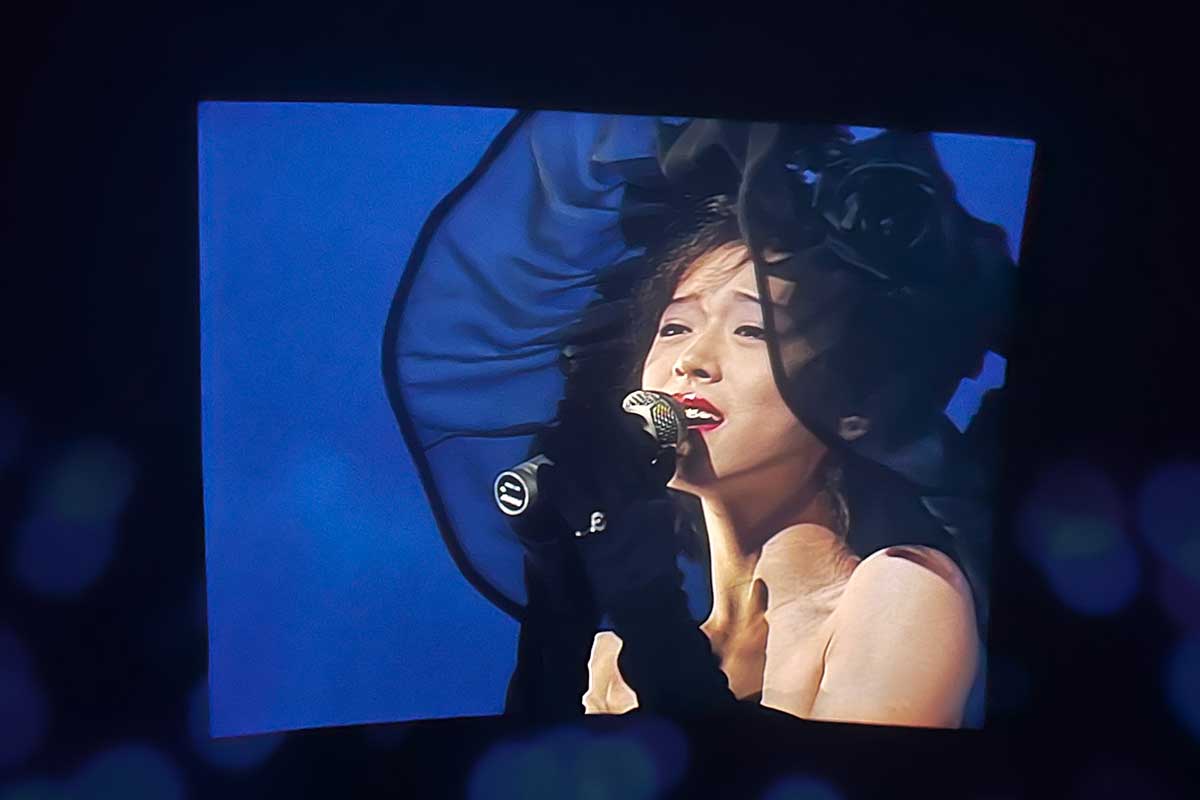 中森明菜、歌姫誕生の軌跡を貴重映像の数々で表現　プラネタリウムならではの没入体験