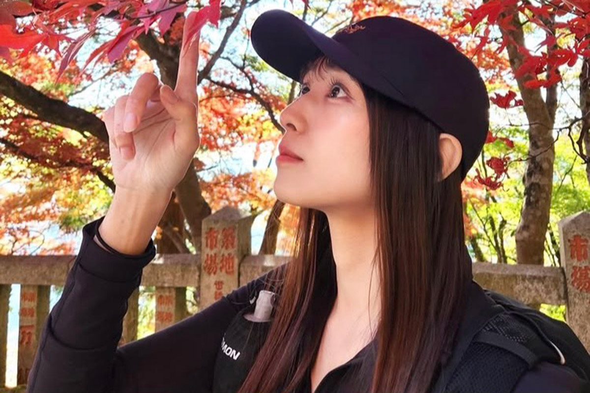 渡辺梨加、超ミニの登山ランニング姿　ファン衝撃「等身バグってる」「スタイル良すぎ」「足長っ」