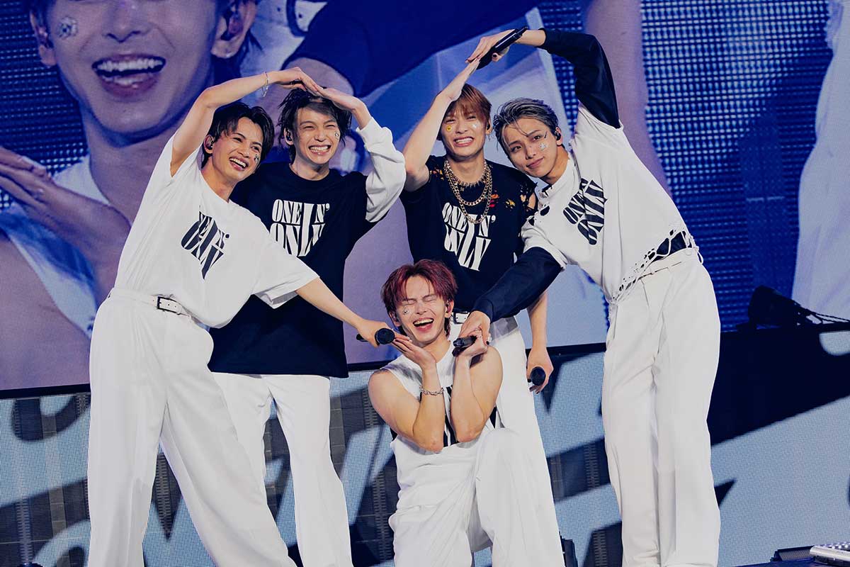 ONE N’ ONLY、初のアリーナ公演「これからも俺たちと一緒に未来を作り続けてください」【ライブレポート】