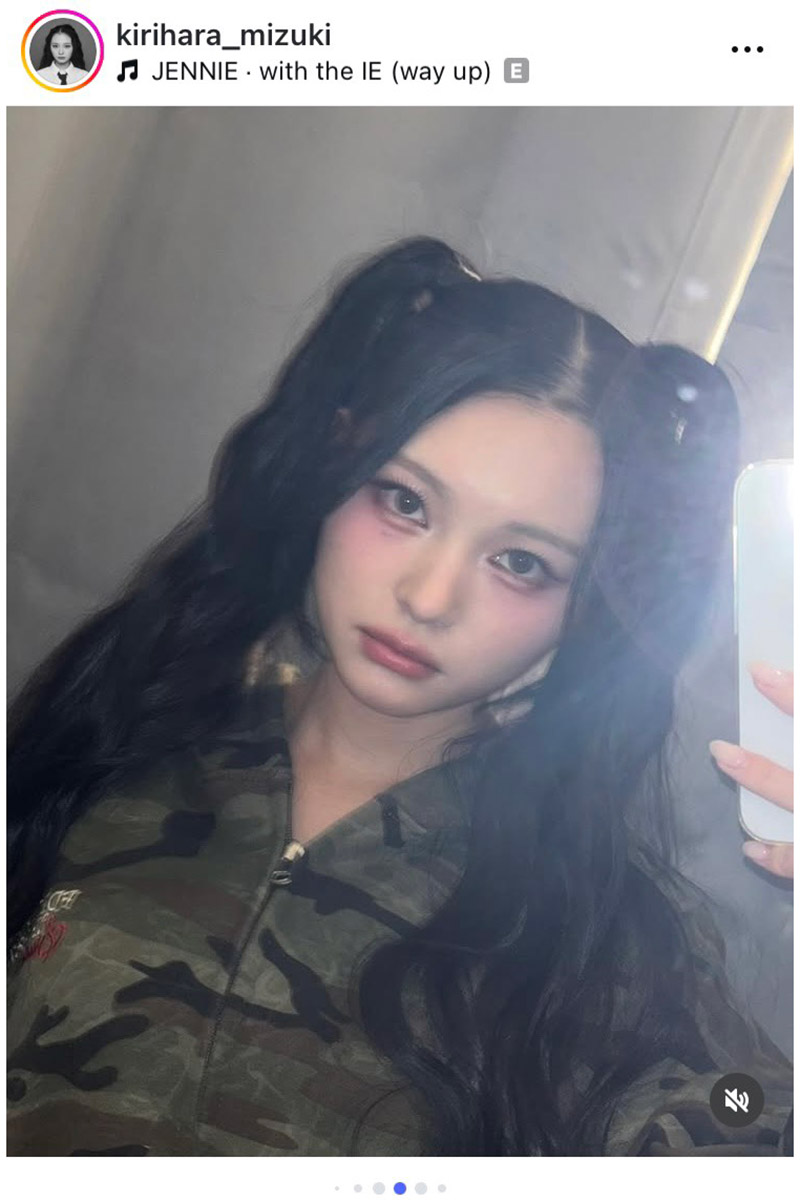 CANDY TUNEの桐原美月【写真:インスタグラム(@kirihara_mizuki)より】