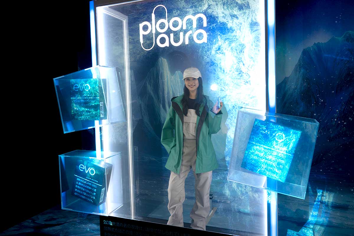 フォトブースも常設【写真:ENCOUNT編集部】