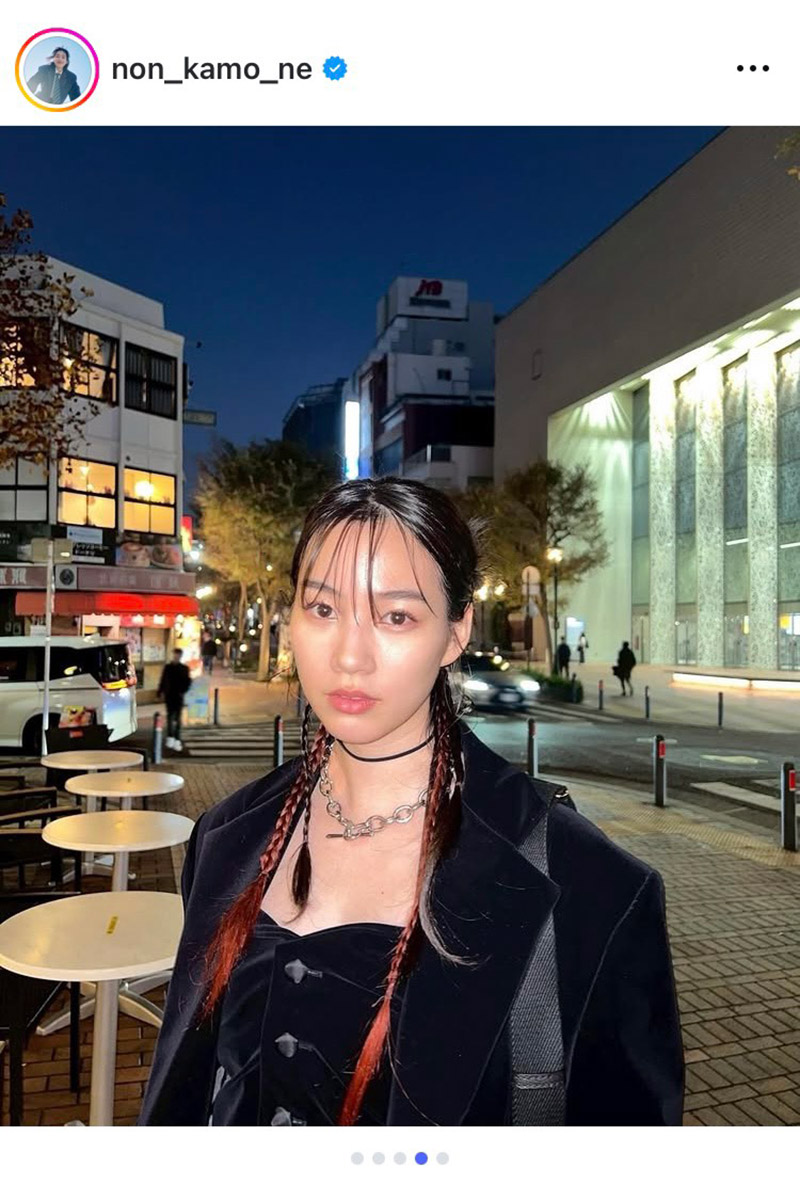のんの実際の投稿【写真:インスタグラム(@non_kamo_ne)より】