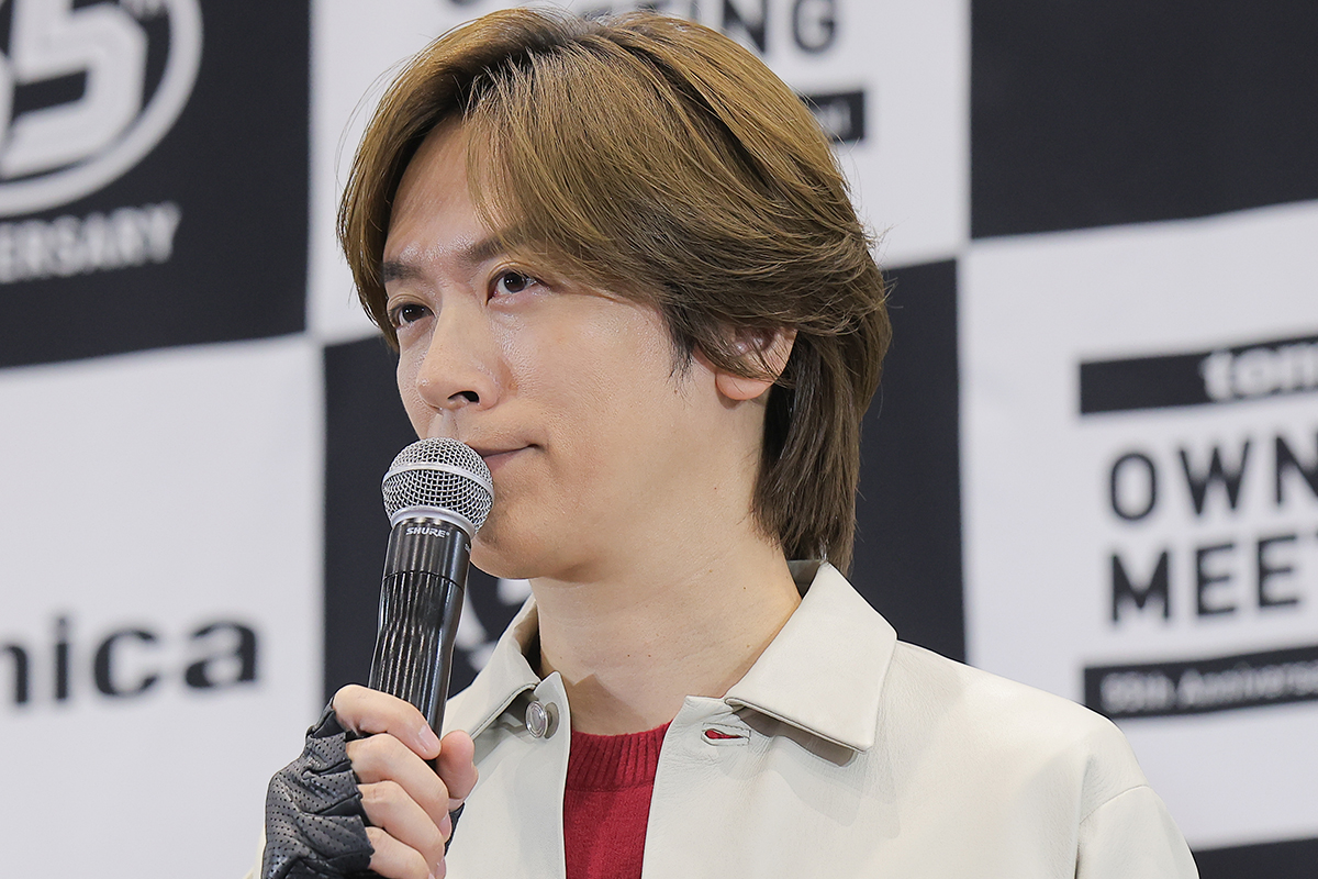イベントに登壇したDAIGO【写真:ENCOUNT編集部】
