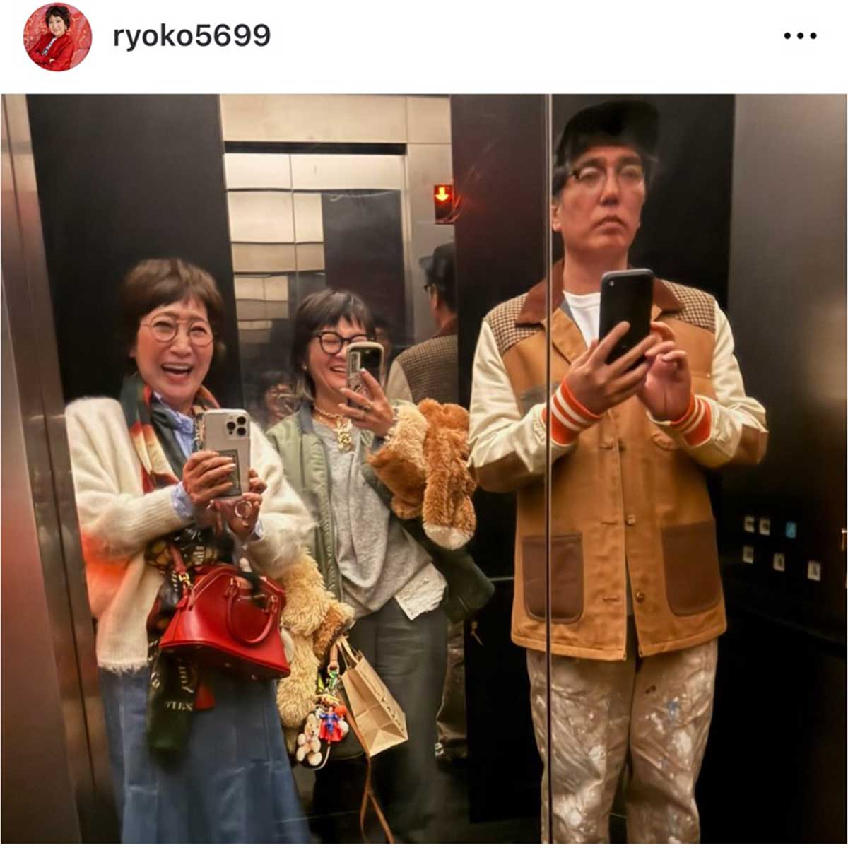 森山良子の実際の投稿【写真:インスタグラム(@ryoko5699)より】