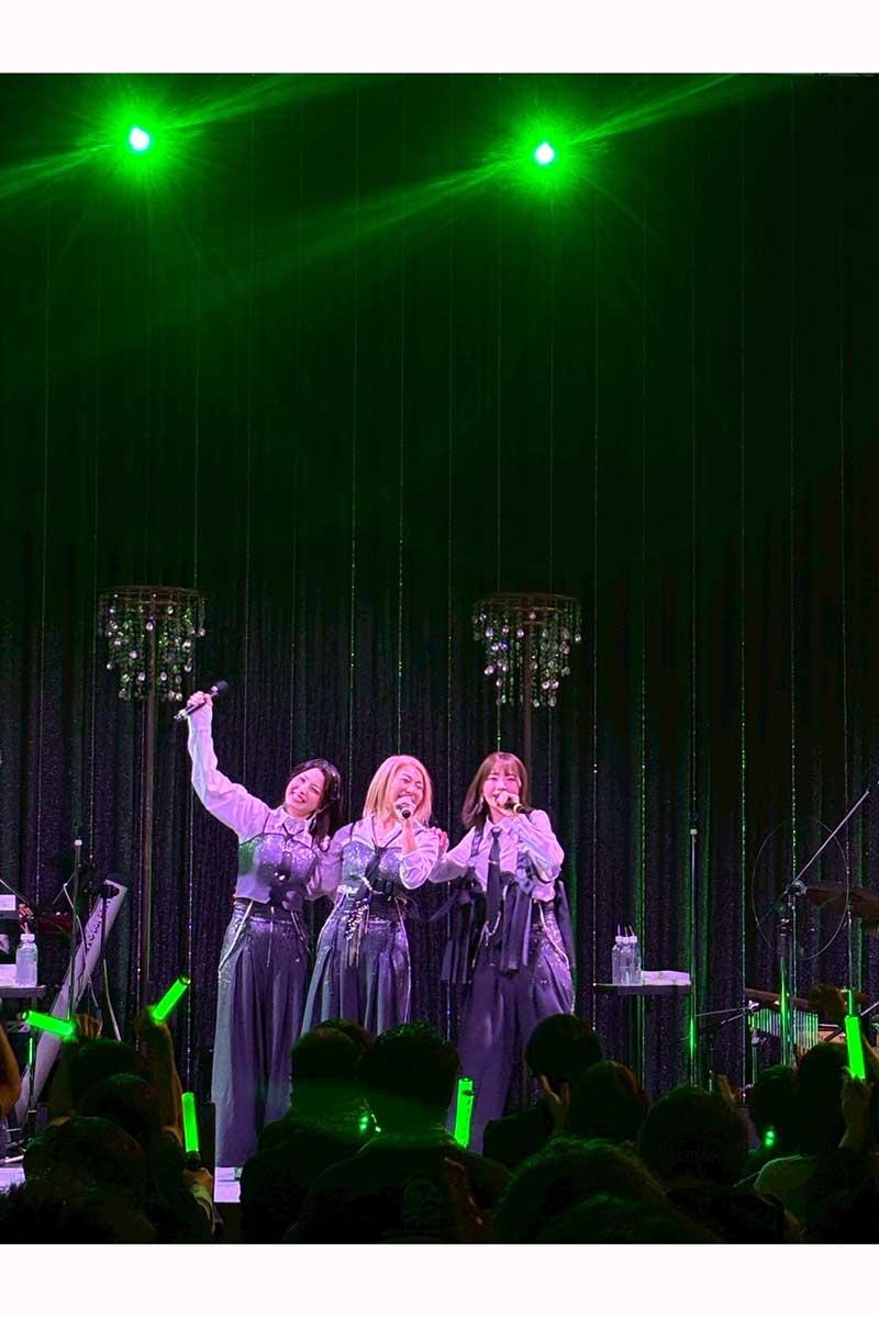 初めてバンド編成で単独ライブを行った【写真：(C)アップフロント】