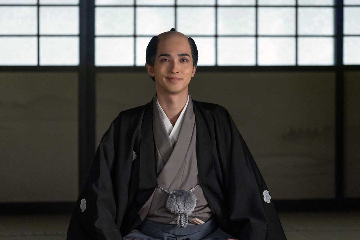 蔦重を演じる横浜流星【写真:(C)NHK】