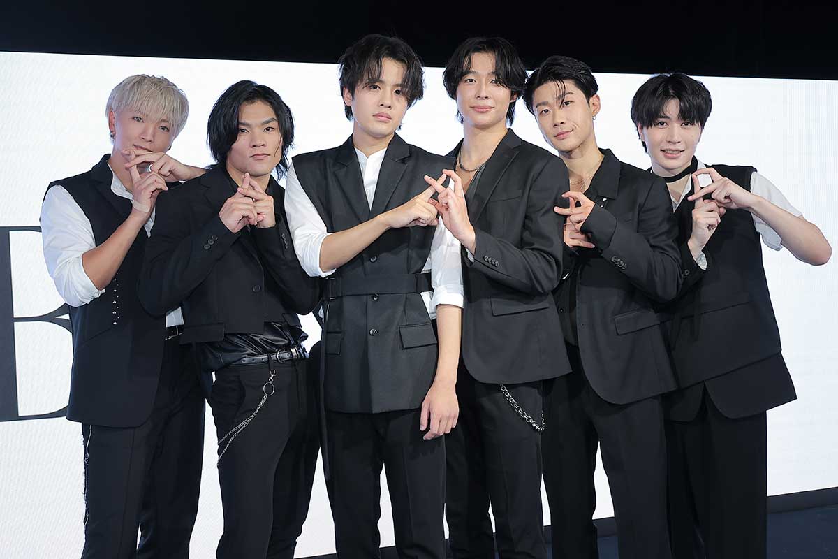 イベントに出席したBHNX【写真:ENCOUNT編集部】