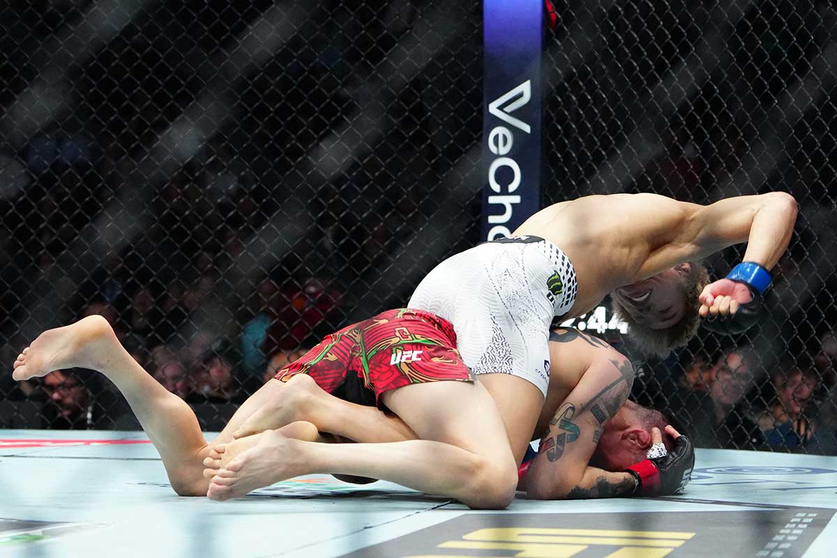 【UFC】平良達郎、元王者に衝撃のKO勝利　完全アウェーのラスベガス騒然…次期タイトル挑戦者に浮上