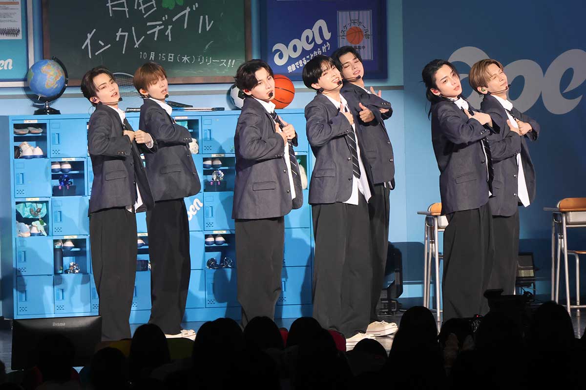 HYBE発ボーイズグループ・aoen、音楽祭でファン魅了　青春感溢れるSPステージ…嵐や米津玄師の楽曲カバーも披露