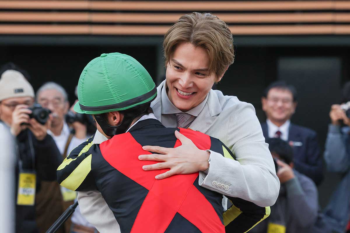 勝利を喜ぶ展之(中川大志)【写真:(C)TBSスパークル/TBS】