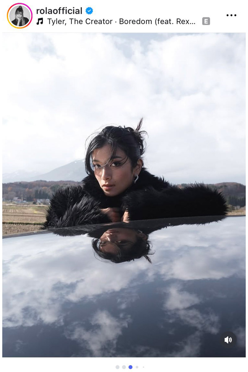 ローラ【写真:インスタグラム(@rolaofficial)より】