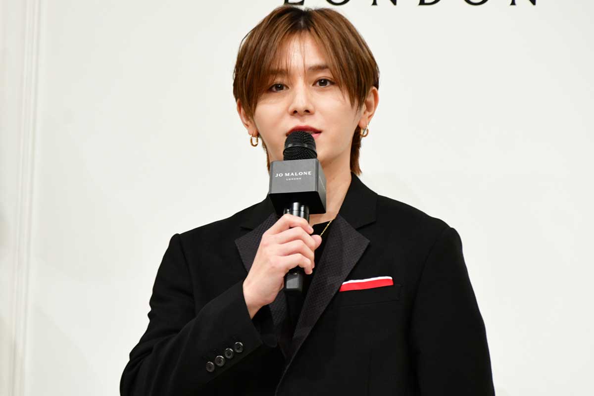 イベントに登場した山田涼介【写真:ENCOUNT編集部】