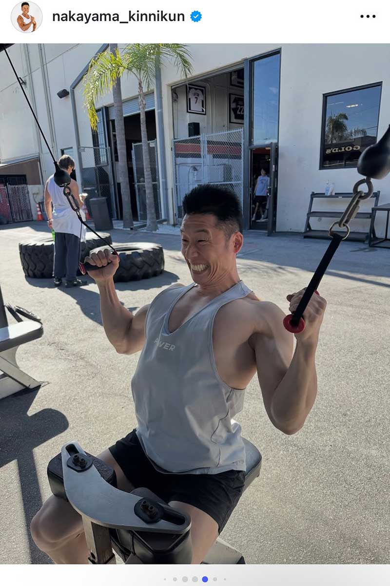 なかやまきんに君【写真:インスタグラム(@ nakayama_kinnikun)より】