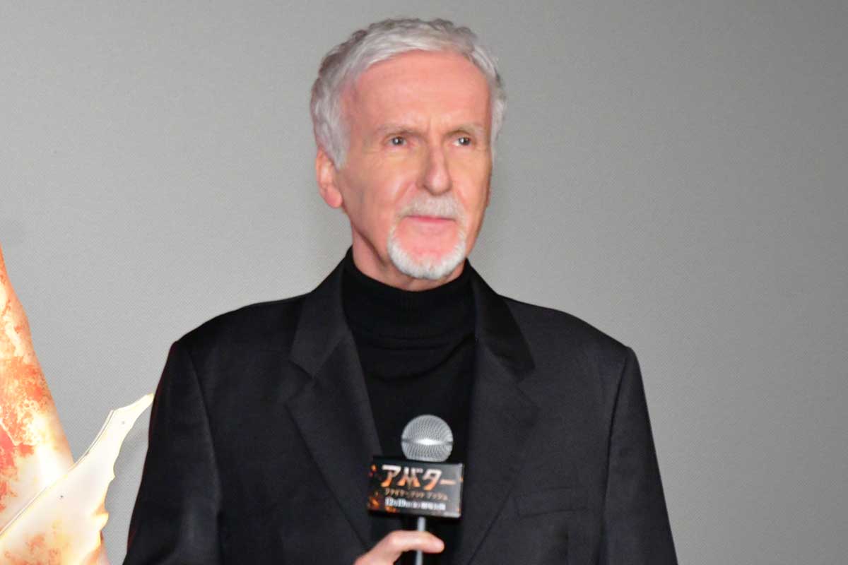 ジェームズ・キャメロン、3年ぶり来日　『アバター』最新作は「よりエモーショナルな物語」