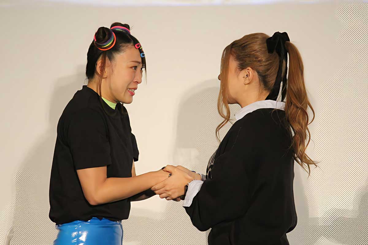 フワちゃん再デビュー戦で対戦する“師匠”の涙にネット好感度爆上がり「凄く優しい」「泣けるわ」