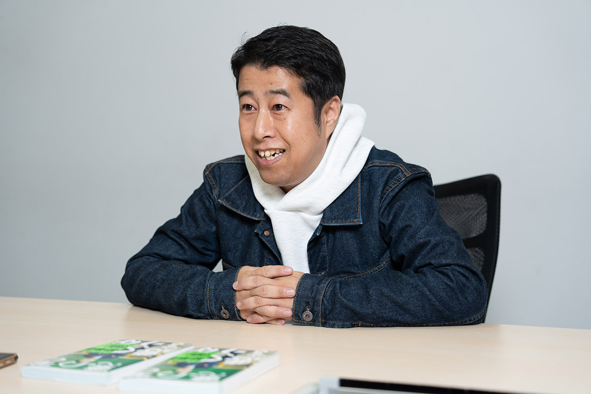 「女子大生に人気になりたい」と明かした【写真:増田美咲】