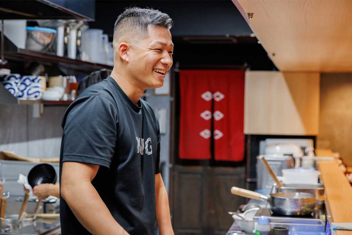 気鋭のラーメン職人・石田皓さんが業界事情を語った【写真:株式会社エムシス提供】