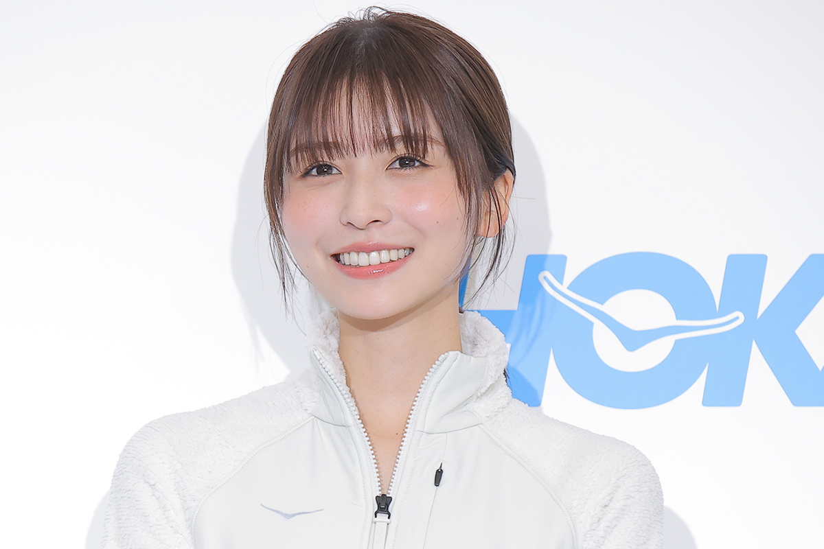 オープニングセレモニーに登壇した長濱ねる【写真:ENCOUNT編集部】