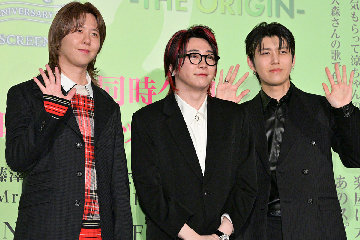 ミセス大森元貴、若井滉斗の“俳優イジり”に照れ　藤澤涼架も恐縮「初めての連続ドラマが」