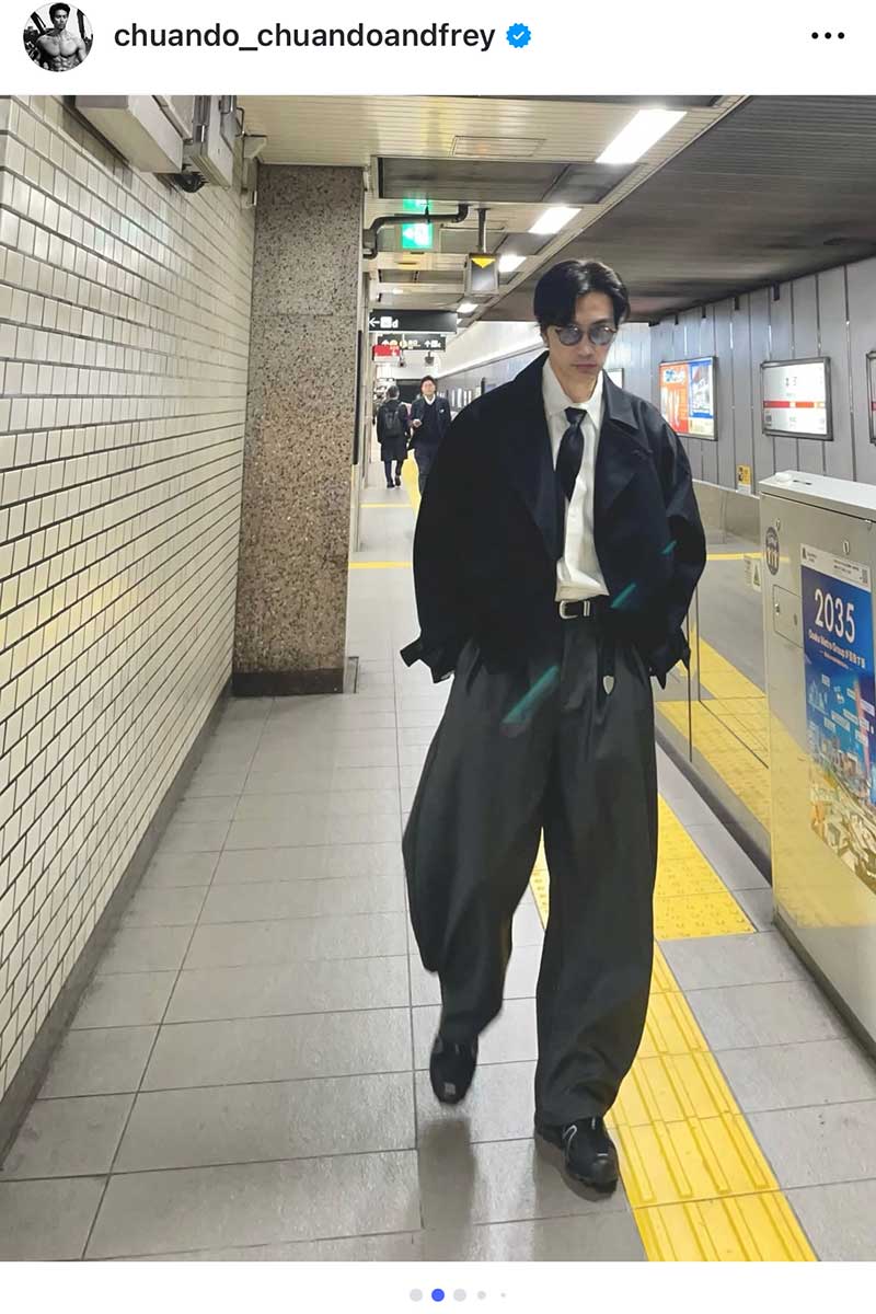 チュアンド・タン氏【写真:インスタグラム(@chuando_chuandoandfrey)より】