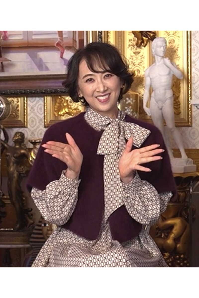 テレビ初MCの意気込みを語った紫吹淳