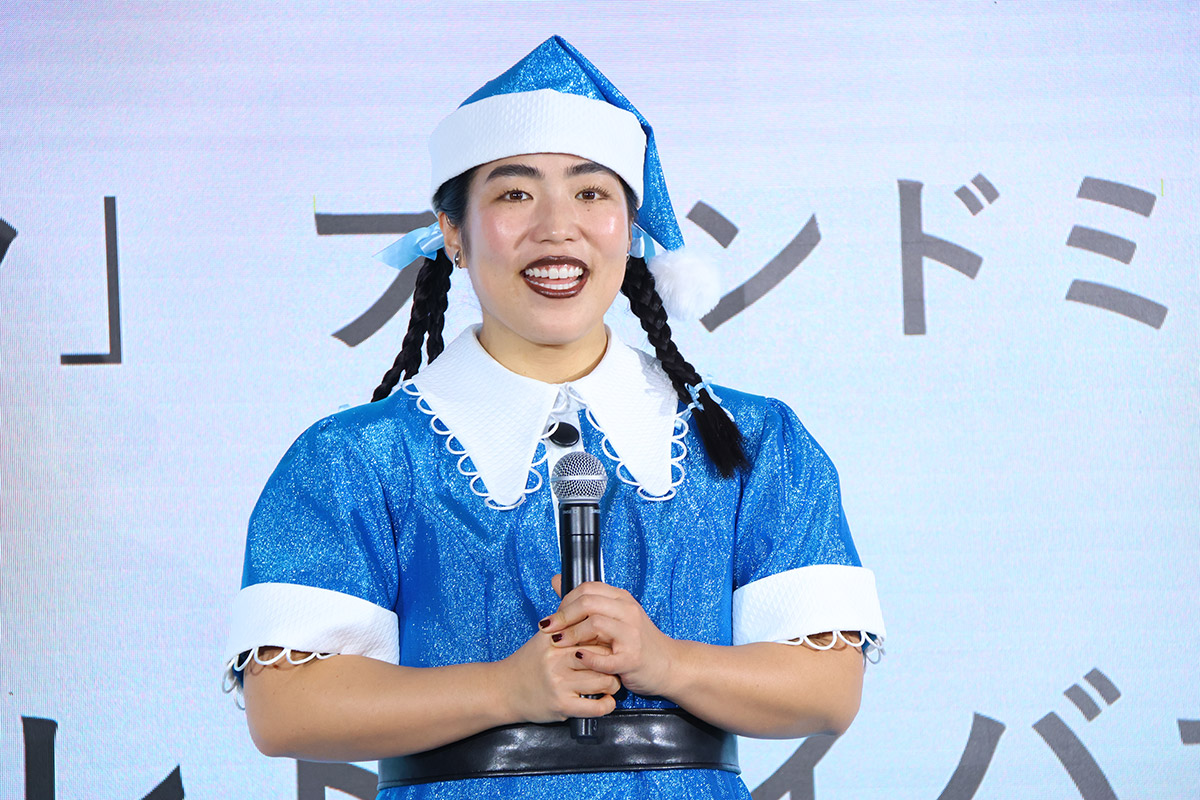 初公の場となったゆりやんレトリィバァ【写真:ENCOUNT編集部】