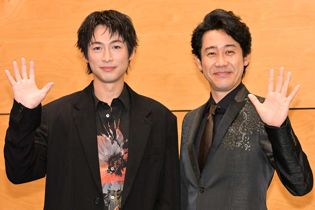 イベントに出席したディーン・フジオカ(左)、大泉洋【写真:ENCOUNT編集部】