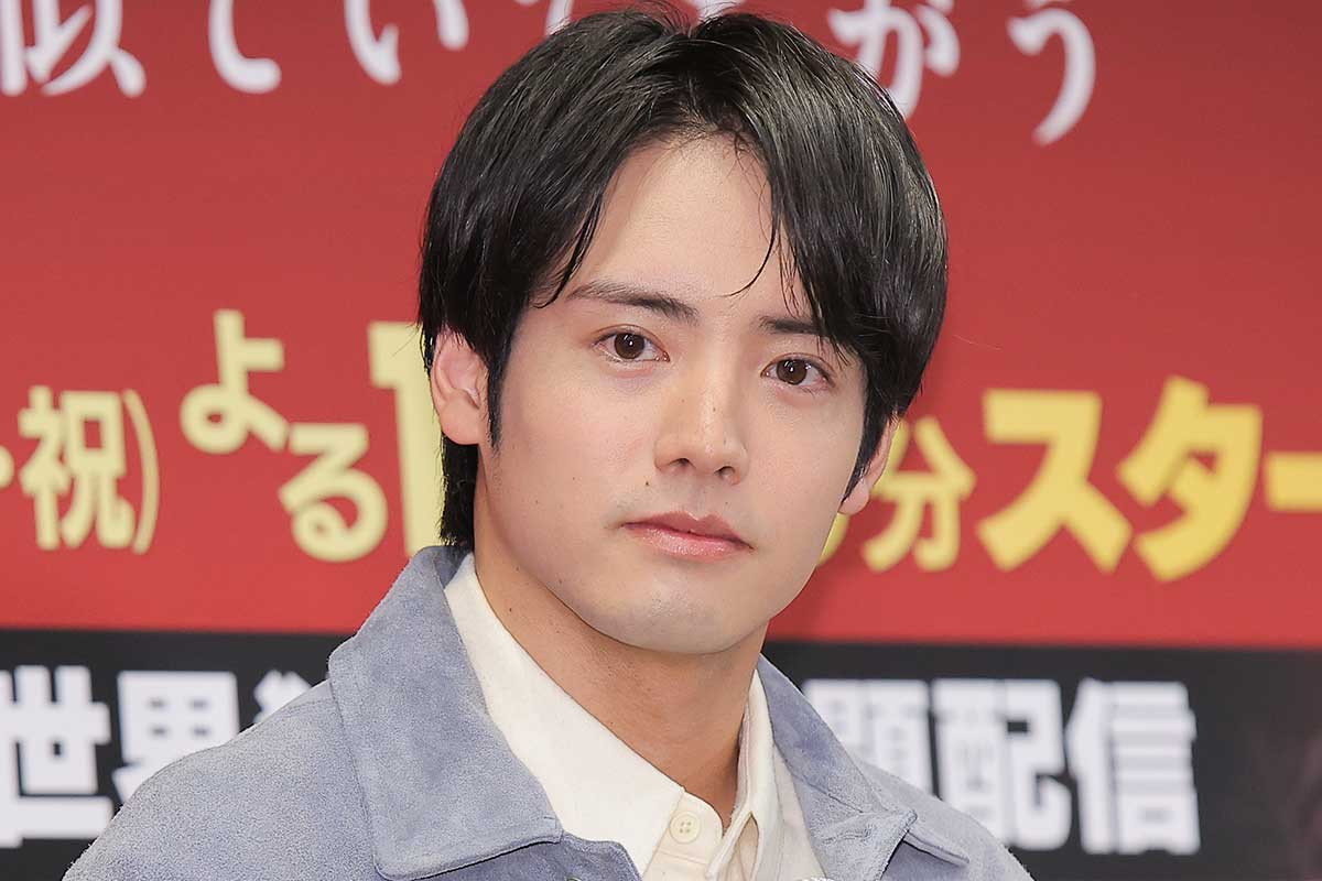 イベントに登壇した赤楚衛二【写真:ENCOUNT編集部】