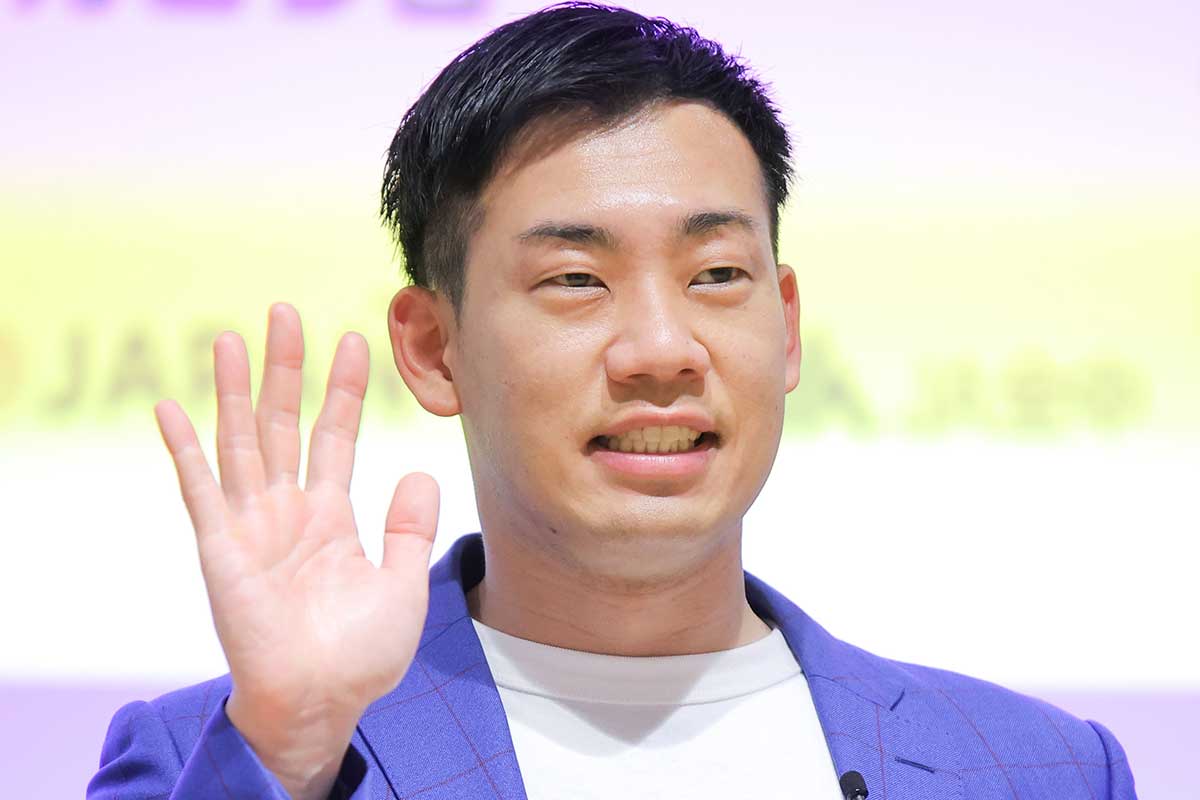 ミルクボーイ・駒場孝【写真:ENCOUNT編集部】