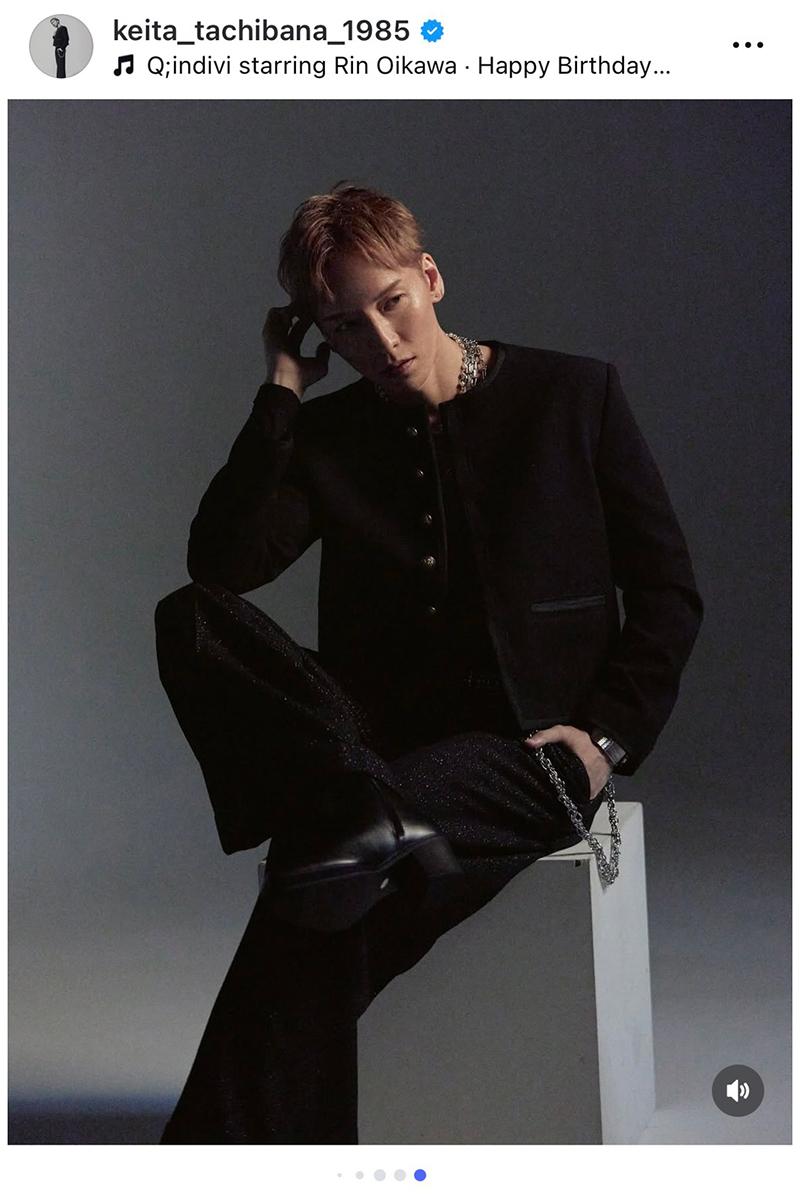 橘慶太の実際の投稿【写真:インスタグラム(@keita_tachibana_1985)より】