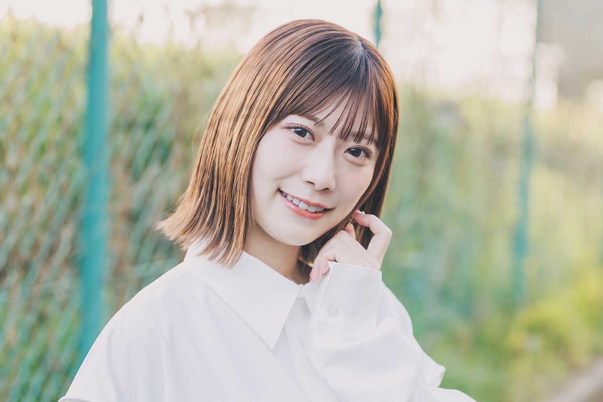 今後の活動のビジョンについて語った東村芽依【写真:冨田味我】