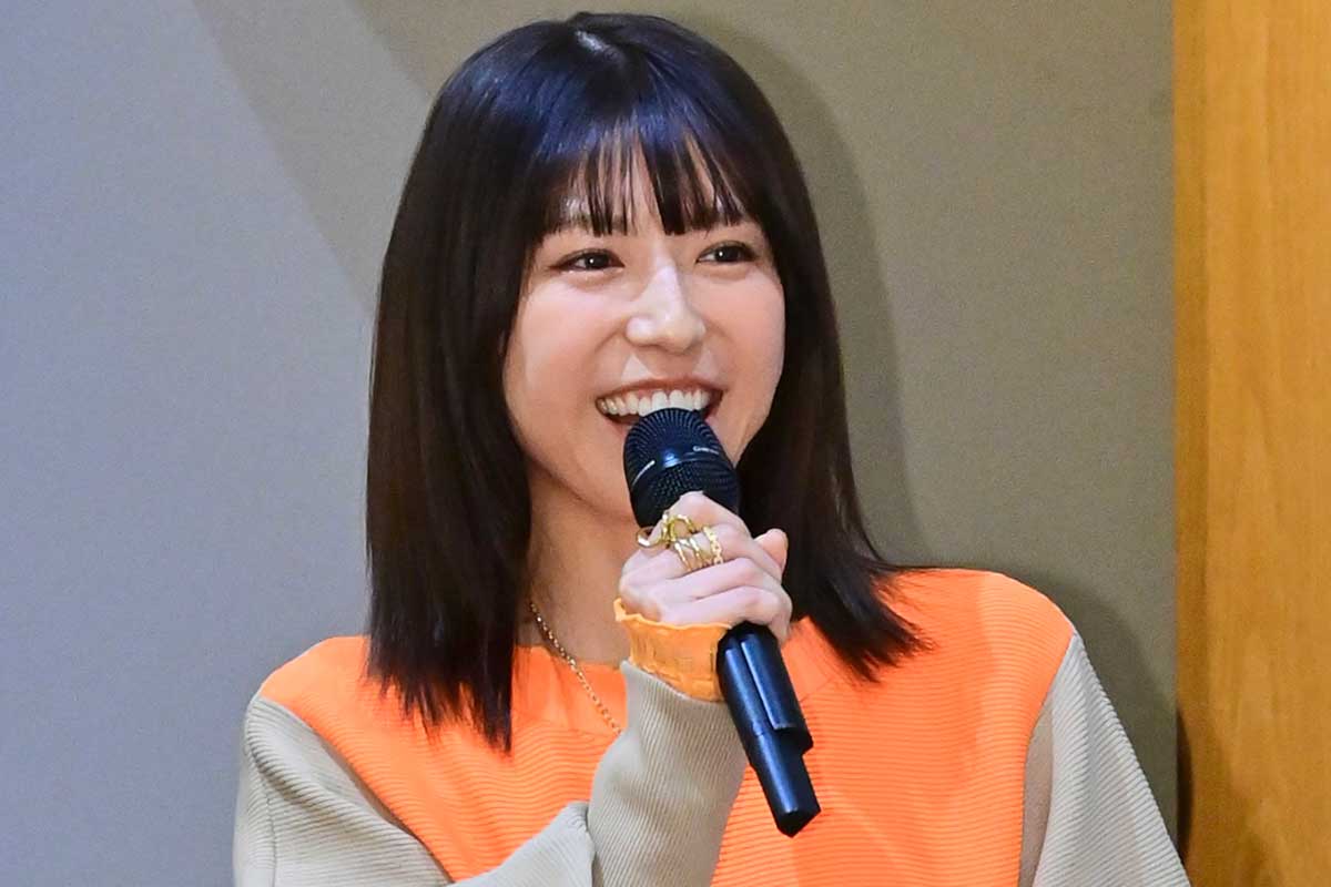 イベントに出席した若槻千夏【写真:ENCOUNT編集部】