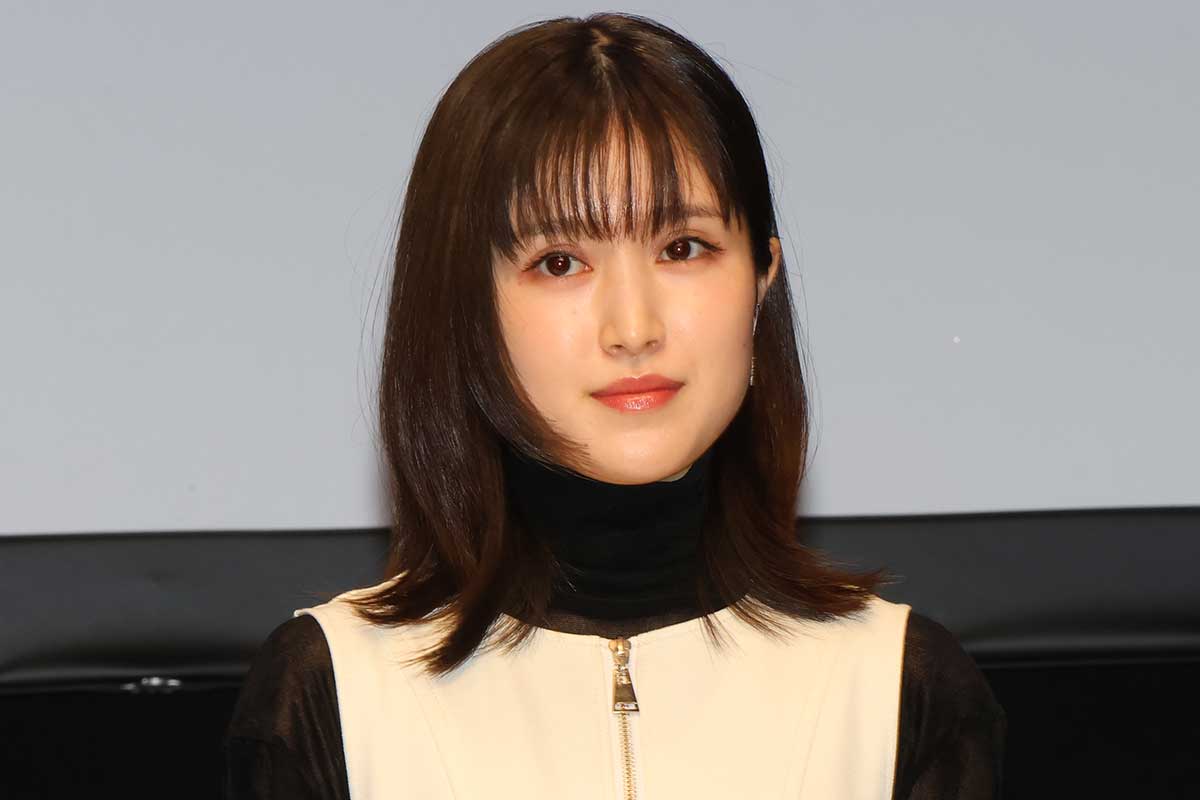 福本莉子、羽田の超巨大ゴジラと対面「世界に誇れるプロジェクト」　空港での“うっかり”失敗談も披露